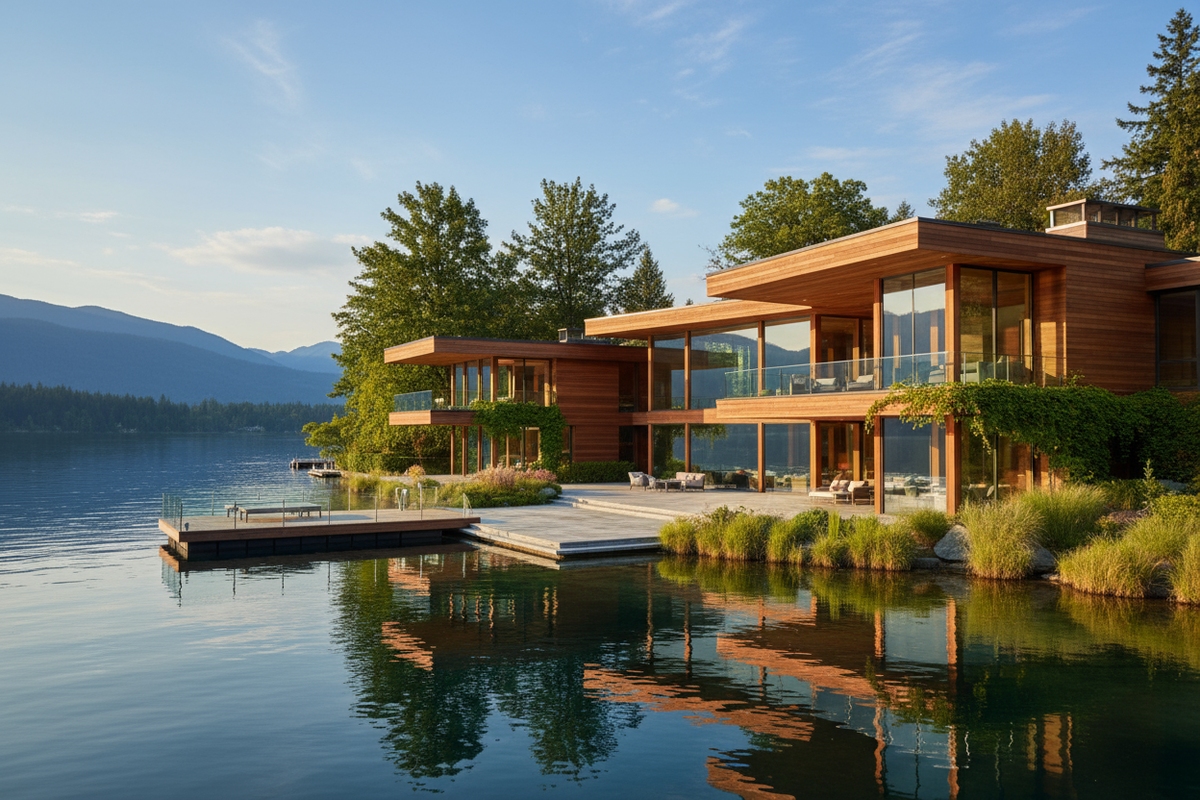 Premium Lakefront Mansion