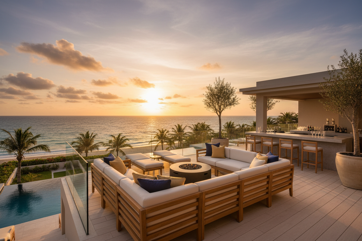 Modern Glass Villa