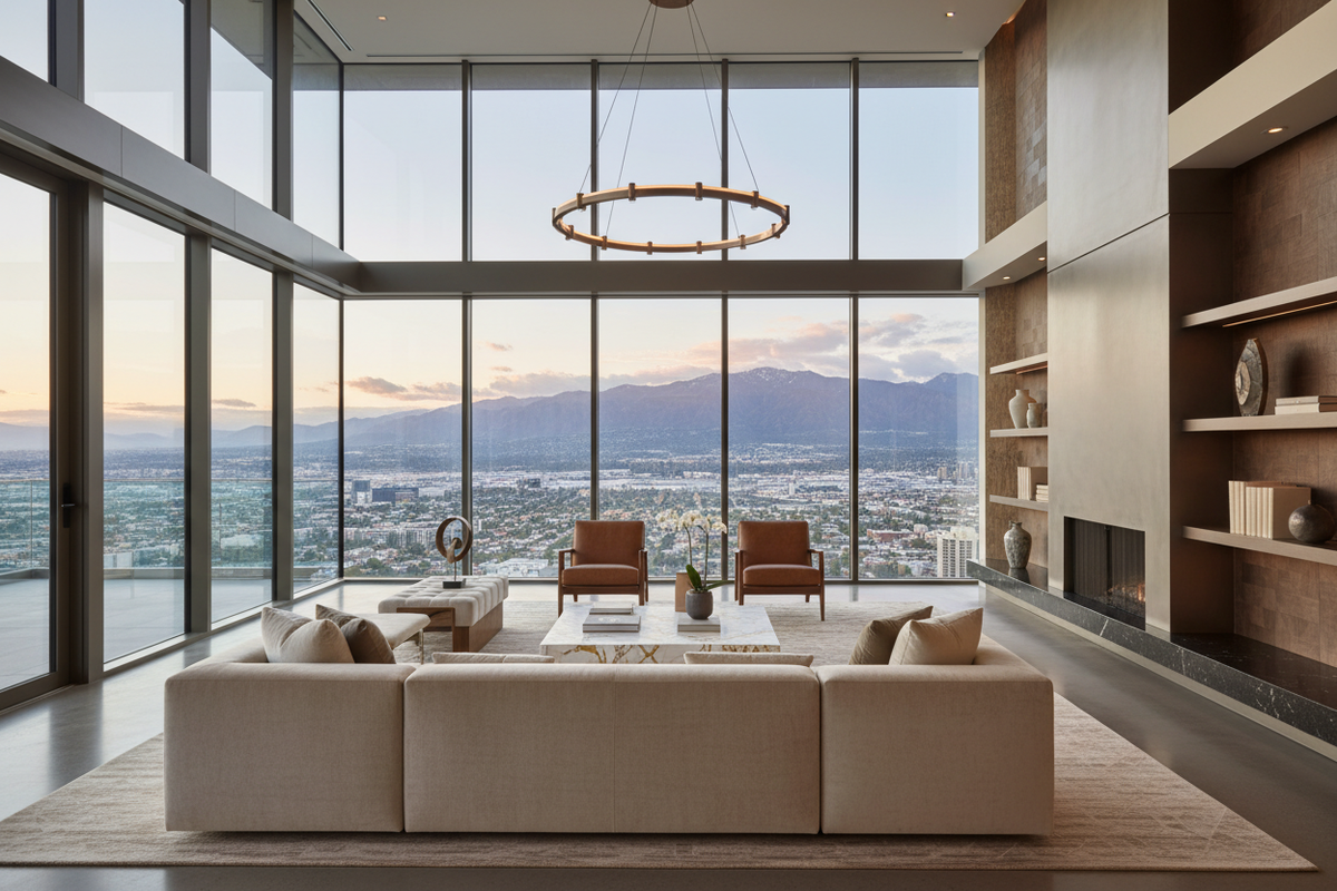 Modern Glass Villa