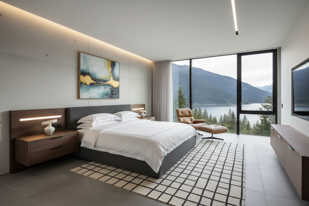 Modern Glass Villa